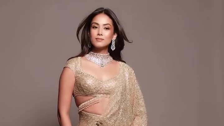 Mira Rajput Kapoor glittering in gold… literally!