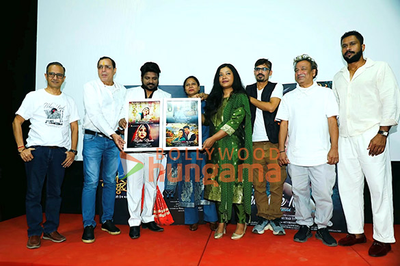 photos anand kumar tiwari shahid mallya priyanka singh and others snapped at the music and trailer launch of laagi chhoote na 1