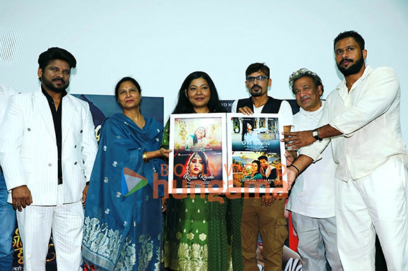 photos anand kumar tiwari shahid mallya priyanka singh and others snapped at the music and trailer launch of laagi chhoote na 2