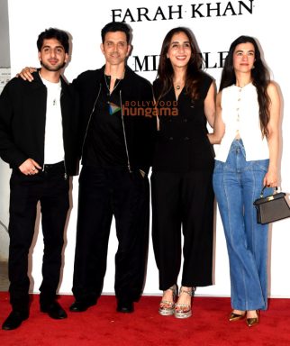 Photos: Hrithik Roshan, Saba Azad, Alaya F and others attend the launch of men’s jewellery collection The Miracle Man by Farah Khan Ali Fine Jewellery