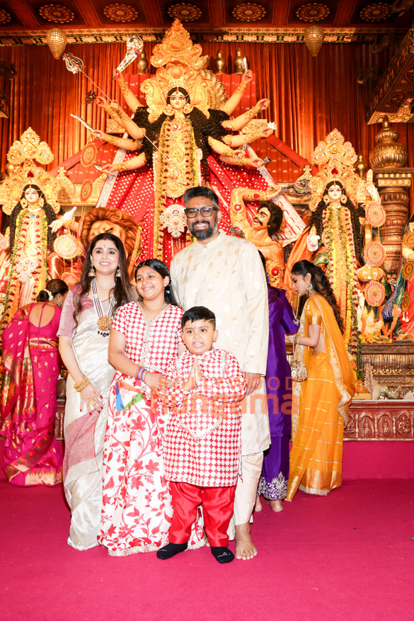 photos kajol bipasha basu mouni roy tanishaa mukerji and others snapped at 80th north bombay sarbojanin durga puja 25