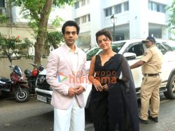 Photos: Rajkummar Rao, Wamiqa Gabbi snapped attending promotions of their upcoming film Prahaar – the Ujjwal Nikkam Story