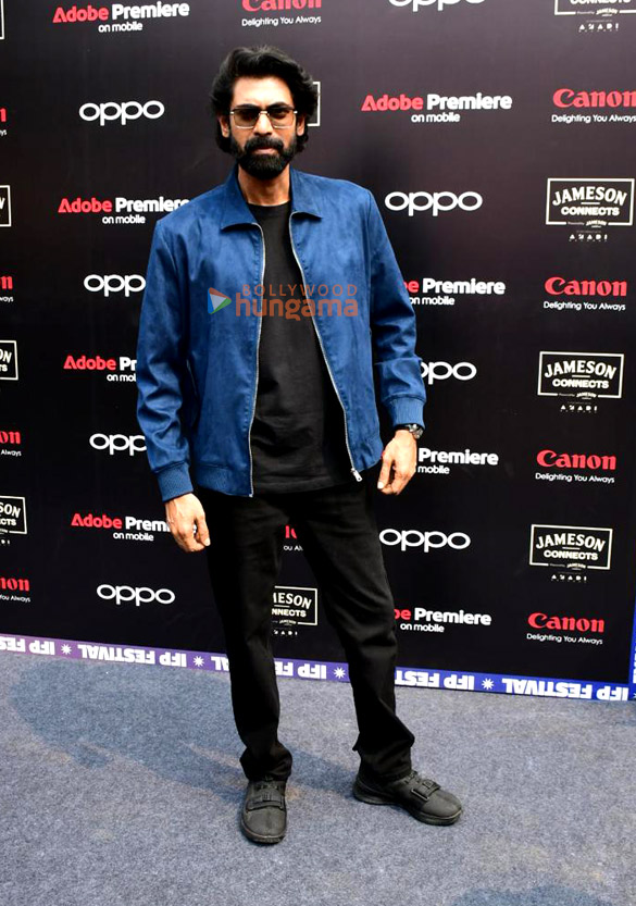 photos rana daggubati huma qureshi and others snapped at ifp at mehboob studios mumbai 5