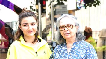 Photos: Soha Ali Khan and Sharmila Tagore spotted at clinic in Bandra