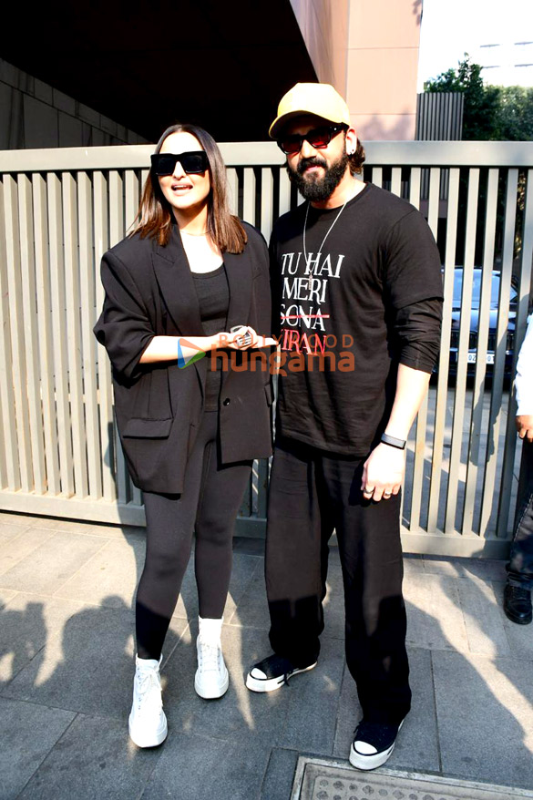 photos sonakshi sinha and zaheer iqbal snapped promoting their film tu hai meri kiran 3