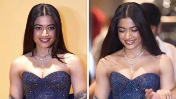 Rashmika Mandanna pairs a Swarovski crystal corset with a traditional-inspired drape for Diwali celebrations