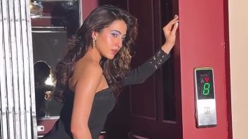 Sara Ali Khan elevating her beauty standards in an elevator