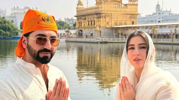 Sara Ali Khan celebrates Dussehra with Ayushmann Khurrana at Golden Temple ahead of Udta Teer