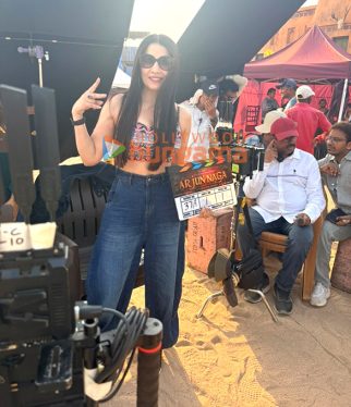 On The Sets Of The Movie Arjun Naga